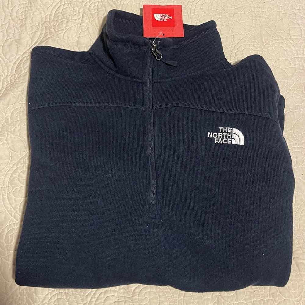 Mens North face quarter zip